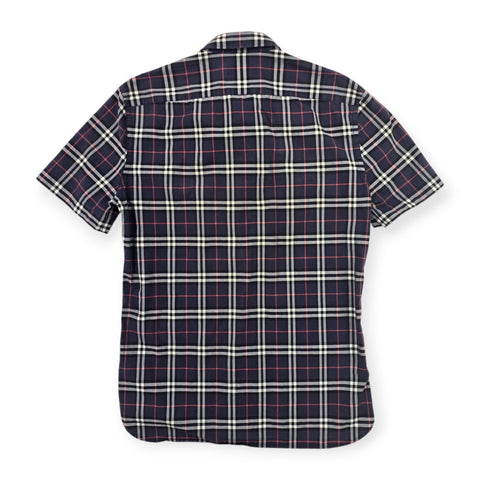 Burberry London Nova Check Short Sleeve Shirt Men's Small