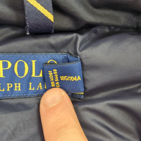 Polo Ralph Lauren Gorham Down Puffer Jacket Navy Blue Men's XL