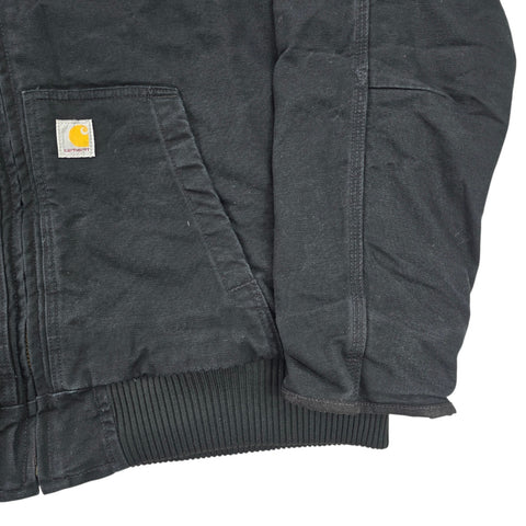 Carhartt Active Workwear Quilt Lined Jacket Black Men's XXL