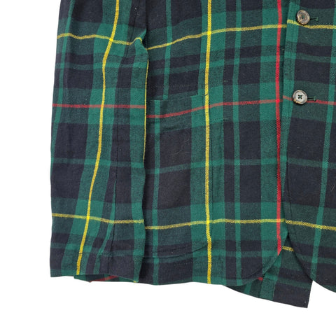 Polo Ralph Lauren Tartan Plaid Single Breast Blazer Jacket Men's Medium