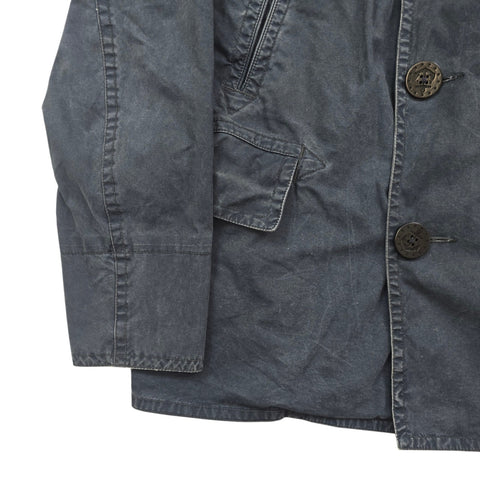 Polo Ralph Lauren Naval Double Breasted Peacoat Blue Men's Large