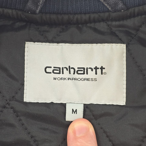 Carhartt WIP Quilt Lined Classic Vest Gilet Jacket Blue Men's Medium