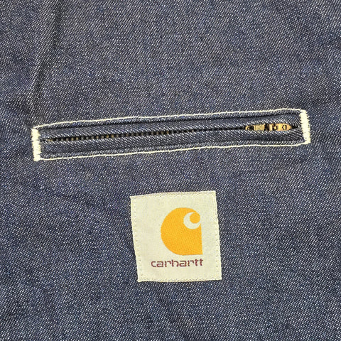 Carhartt WIP Detroit Denim Bomber Jacket Blue Men's Medium