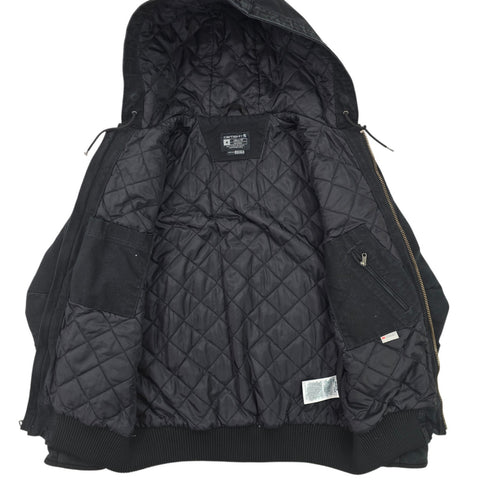 Carhartt Active Workwear Quilt Lined Jacket Black Men's Medium