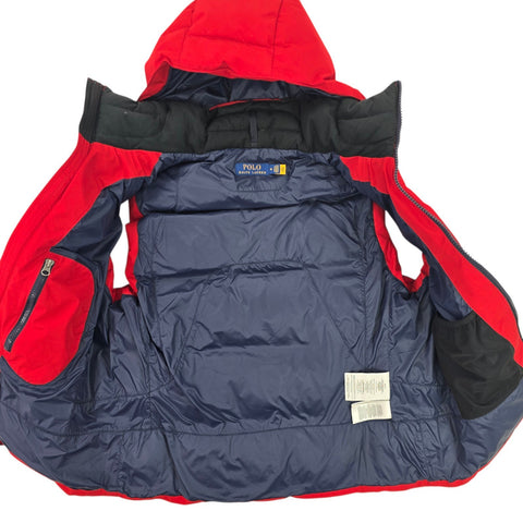 Polo Ralph Lauren Tyrol Ripstop Down Puffer Gilet Jacket Red Men's Medium
