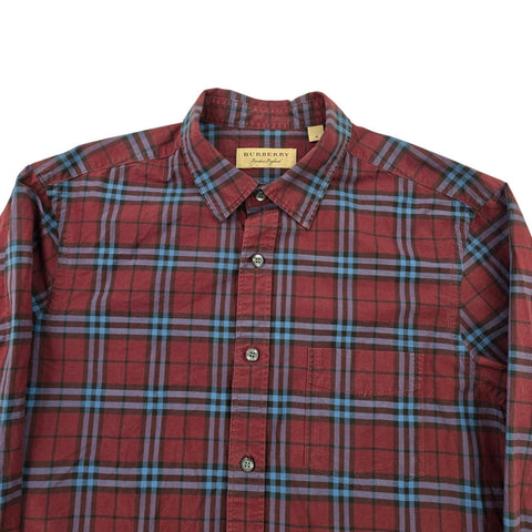 Burberry London Nova Check Long Sleeve Shirt Men's Medium