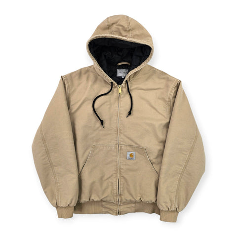 Carhartt WIP Active Quilt Lined Jacket Brown Men's Large
