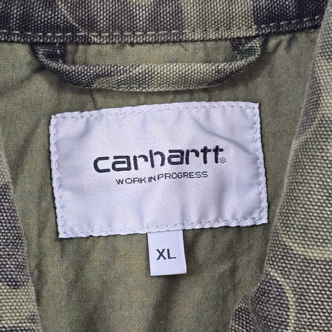 Carhartt WIP Detroit Duck Camo Bomber Jacket Men's XL