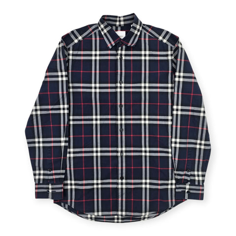 Burberry Nova Check Archive Long Sleeve Shirt Men's Small