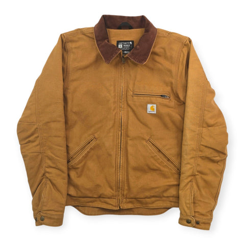 Carhartt Detroit Workwear Blanket Lined Jacket Brown Men's Small
