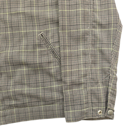 Carhartt WIP Detroit Bomber Checkered Jacket Grey Men's Medium