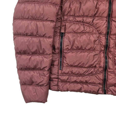 Belstaff Halewood Down Puffer Jacket Purple Men's Size 46 IT