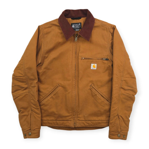 Carhartt Detroit Workwear Blanket Lined Jacket Brown Men's Small