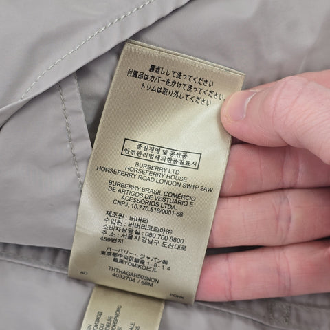 Burberry London Double Breasted Trench Coat Brown Men's Large