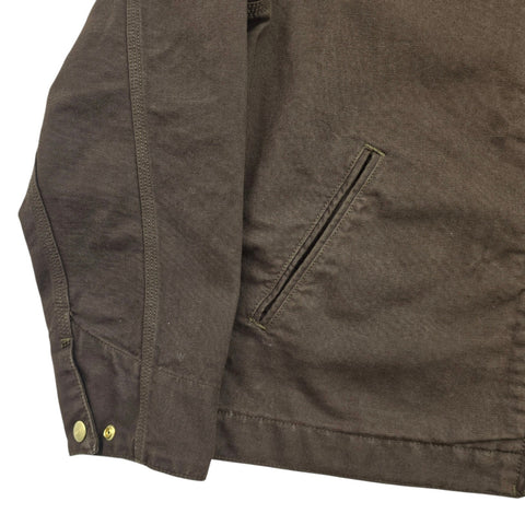 Carhartt WIP Detroit Bomber Jacket Brown Men's XL