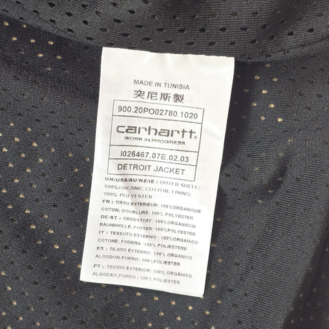 Carhartt WIP Detroit Mesh Lined Jacket Brown Men's Medium
