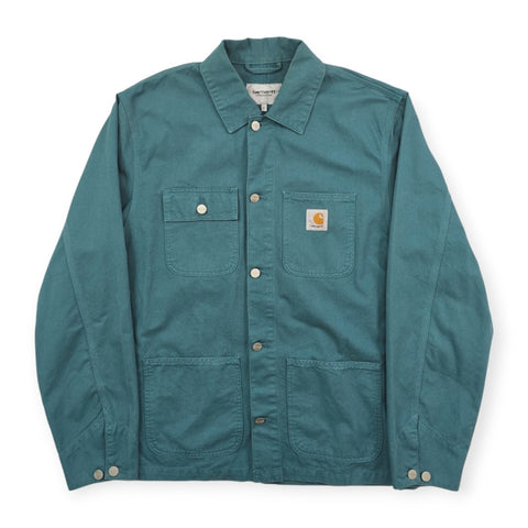 Carhartt WIP Michigan Chore Jacket Blue Men's Large