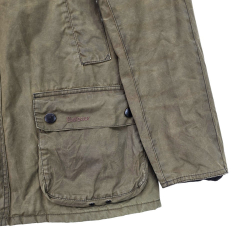 Barbour x Pantone Ashtone Waxed Jacket Brown Men's Medium