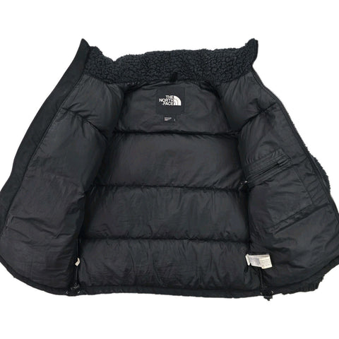 The North Face Nuptse High Pile Sherpa Down Puffer Jacket Black Men's Small
