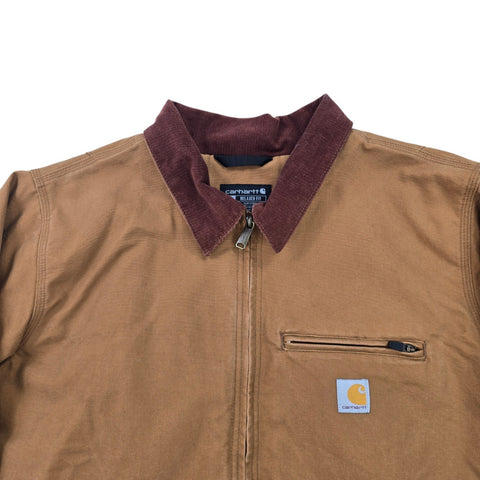 Carhartt Detroit Workwear Blanket Lined Jacket Brown Men's XXL