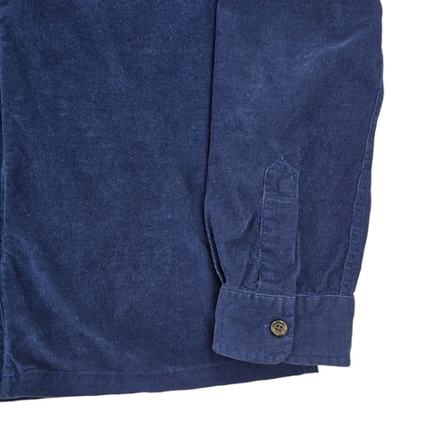 Polo Ralph Lauren Corduroy Overshirt Shacket Blue Men's Medium