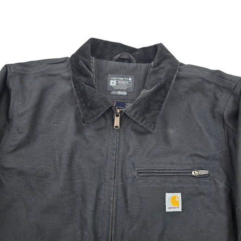 Carhartt Detroit Workwear Blanket Lined Jacket Black Men's XL