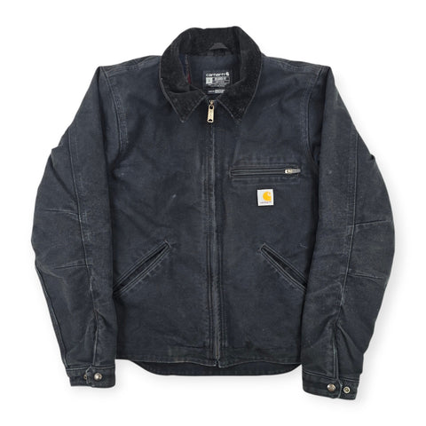 Carhartt Detroit Workwear Blanket Lined Jacket Black Men's Small