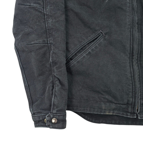 Carhartt Detroit Workwear Blanket Lined Jacket Black Men's Small