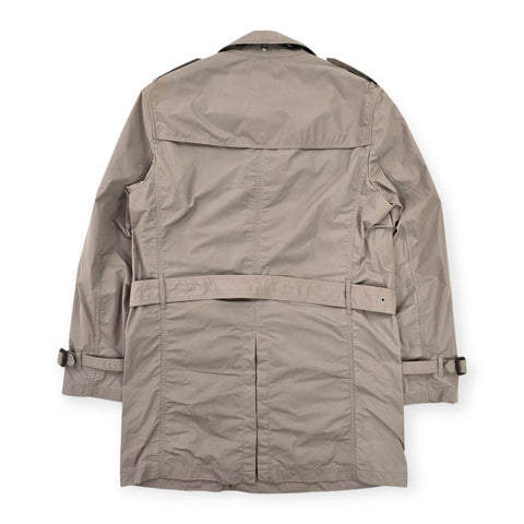 Burberry London Double Breasted Trench Coat Brown Men's Large