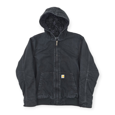 Carhartt Active Workwear Quilt Lined Jacket Black Men's Medium