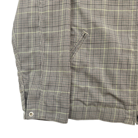 Carhartt WIP Detroit Bomber Checkered Jacket Grey Men's Medium