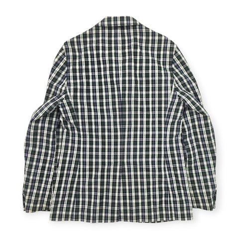 Polo Ralph Lauren Blazer Sportscoat Madras Blazer Jacket Men's 40R