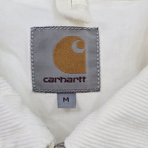 Carhartt WIP Santa Fe Bomber Jacket Cream Men's Medium