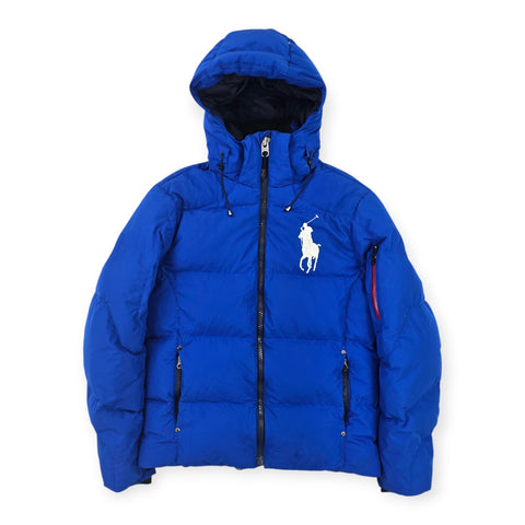 Polo Ralph Lauren Big Pony Tyrol Down Puffer Jacket Blue Men's Small