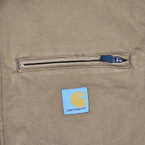 Carhartt Detroit Workwear Blanket Lined Jacket Brown Men's XXL