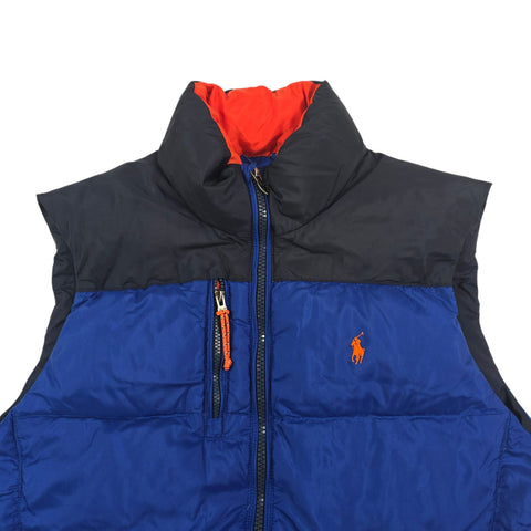 Polo Ralph Lauren RL/150 Down Puffer Gilet Jacket Blue Men's Large
