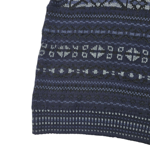 Polo Ralph Lauren Fair Isle Knit Vest Jumper Grey Men's XL