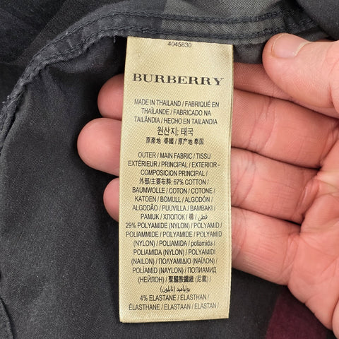 Burberry London Nova Check Long Sleeve Shirt Men's Medium