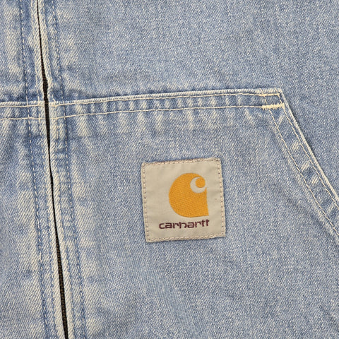 Carhartt WIP Active Denim Jacket Blue Men's Large