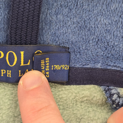 Polo Ralph Lauren Sportsmen Aztec Southwestern Fleece Jacket Men's Small