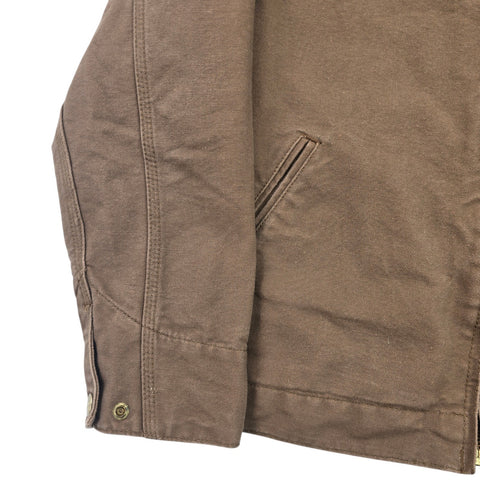 Carhartt WIP Detroit Mesh Lined Jacket Brown Men's Small