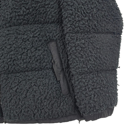 The North Face Nuptse High Pile Sherpa Down Puffer Jacket Black Men's Small