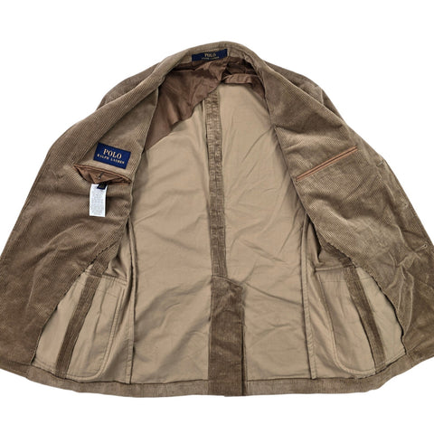 Polo Ralph Lauren Chore Jacket Corduroy Blazer Brown Men's 38R