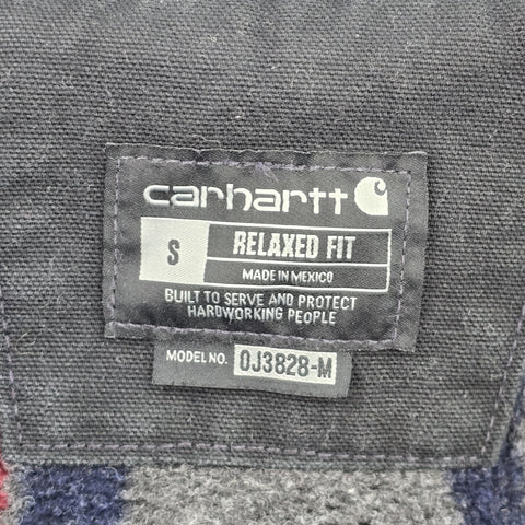 Carhartt Detroit Workwear Blanket Lined Jacket Black Men's Small