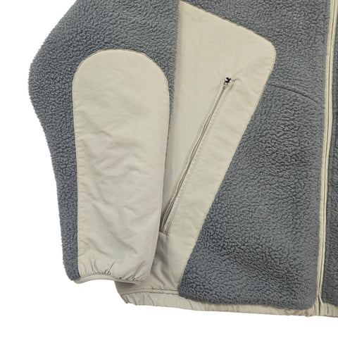 Carhartt WIP Rare Hillock Fleece Jacket Grey Men's Medium