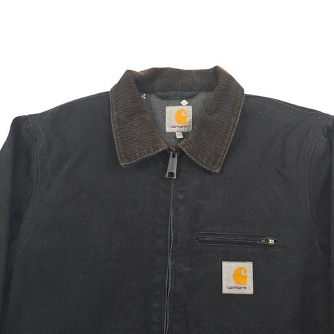 Carhartt WIP Detroit Rare Aztec Blanket Lined Jacket Black Men's Small