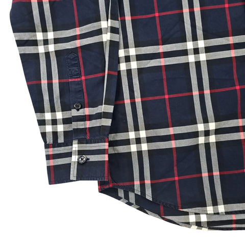 Burberry Nova Check Archive Long Sleeve Shirt Men's Small
