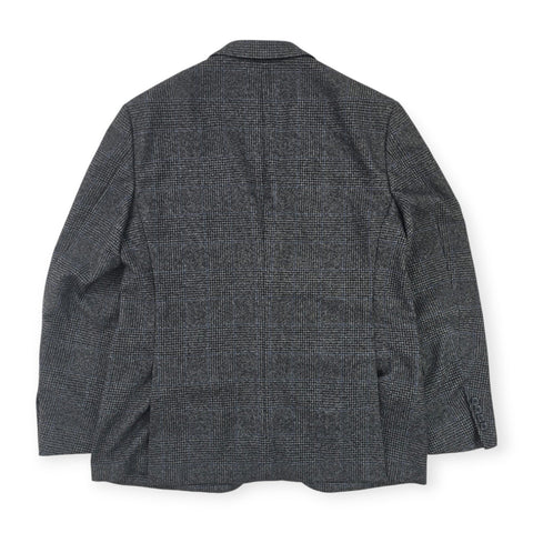 Polo Ralph Lauren Wool Single Breasted Plaid Blazer Grey Men's Size 44R
