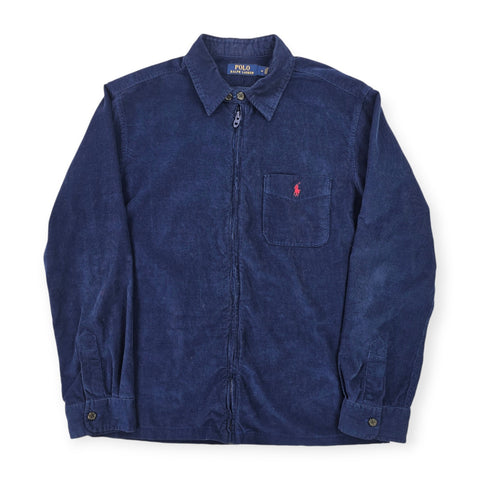 Polo Ralph Lauren Corduroy Overshirt Shacket Blue Men's Medium