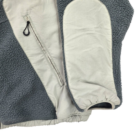 Carhartt WIP Rare Hillock Fleece Jacket Grey Men's Medium
